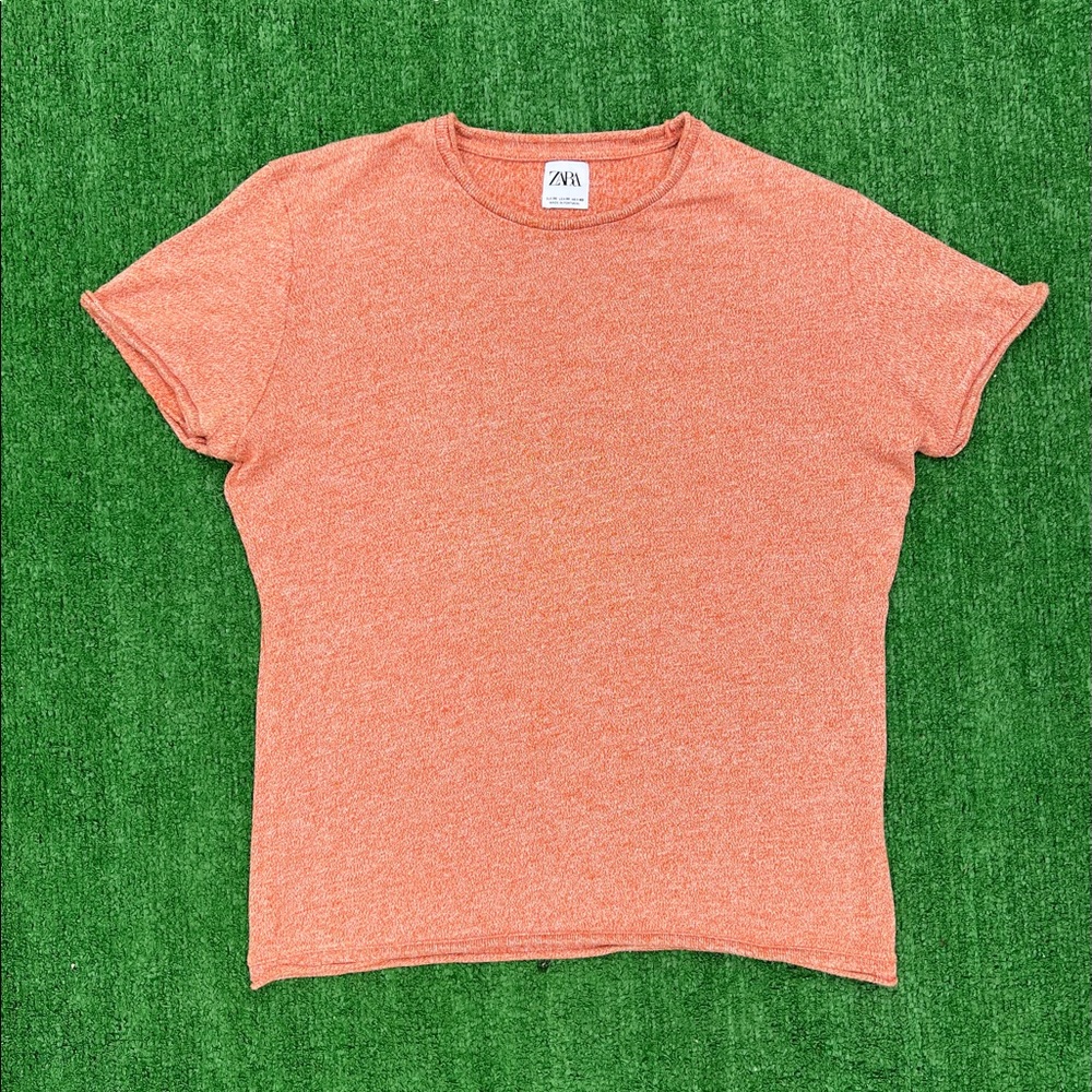 ZARA Orange Tee (M)